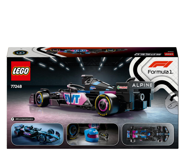 LEGO Speed Champions 77248 Bolid F1® BWT Alpine Team A524 - 1308240 - zdjęcie 8